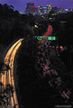 I liked this view so much on my last trip to San Diego, I had to take another picture of the same view this year. This is a view of Highway 163 as viewed from the Cabrillo bridge at one of the entrances to Balboa Park. San Diego, CA. 'Nikon F100 35mm SLR' (Click for larger view)