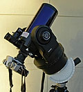 Telescope setup (Click for larger view)