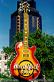 Hard Rock cafe in the afternoon. Sacramento, CA. 'Nikon F100 35mm SLR' (Click for larger view)