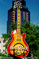 Hard Rock cafe in the afternoon. Sacramento, CA. 'Nikon F100 35mm SLR' (Click for larger view)