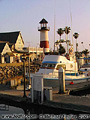 A small harbor with a few shops located in Oceanside, CA 'Minolta Dimage V Digital' (Click for larger view)