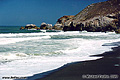 This next series of seven pictures was taken in Pacifica, CA. This beach was located directly behind the hotel where we spent the night. We were able to overlook this area from our room and listen to the sound of the waves breaking on the beach. Pacifica, CA. 'Nikon F100 35mm SLR' (Click for larger view)