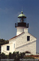 Upper lighthouse. Point Loma, CA 'Minolta X700 35mm SLR' (Click for larger view)