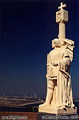 Statue of Juan Rodriguez Cabrillo. Point Loma, CA 'Minolta X700 35mm SLR' (Click for larger view)
