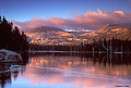 On the lake at sunset in the high sierras. Wright's Lake, CA 'Nikon F100 35mm SLR' (Click for larger view)