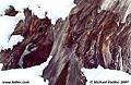 This dead tree trunk was located near the Merced river in Yosemite Valley. 'Minolta X-700 35mm SLR' (Click for larger view)