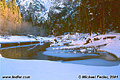 Another beautiful morning winter scene in Yosemite Valley. 'Nikon F100 35mm SLR' (Click for larger view)