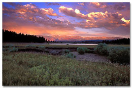 Donner Camp Sunset(Click for larger view)