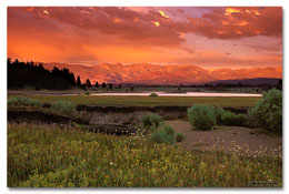 Sunset At Donner Camp (Click for larger view)