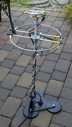 Final version of mobile loop antennas as of 2/15/09