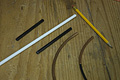 Fiberglass rods & copper tube material (Click for larger view)